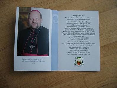 Weihbischof von München Wolfgang Bischof - Autogrammkarte!!!