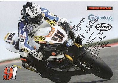 Unbekannt Autogrammkarte Original Signiert Motorsport + G 5394