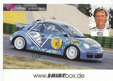 Oliver Meyer Autogrammkarte Original Signiert Motorsport + A36094