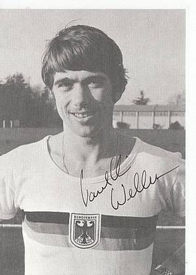 Paul Weller Autogrammkarte 80er Jahre Original Signiert Leichathletik + A36215