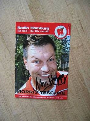 Radio Hamburg Moderator Morris Teschke - handsigniertes Autogramm!!!