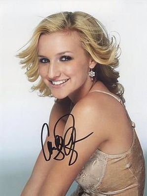 Original Autogramm ASHLEE Simpson auf Großfoto