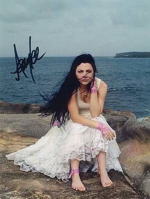 Original Autogramm AMY LYNN LEE Evanescence