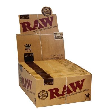 RAW KingSize slim classic - 1 Box - 50 Heftchen
