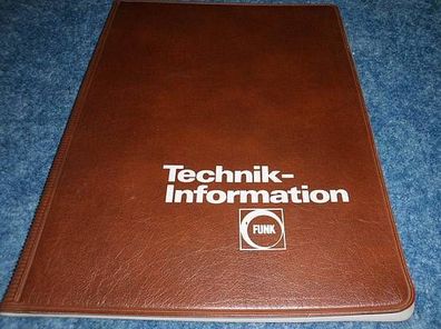 Schreibmappe --Technik Information Funk