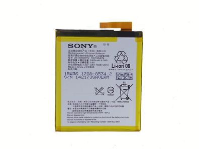 Original Sony Xperia Akku M4 Aqua / M4 Aqua Dual LIS1576ERPC Batterie Neuwertig