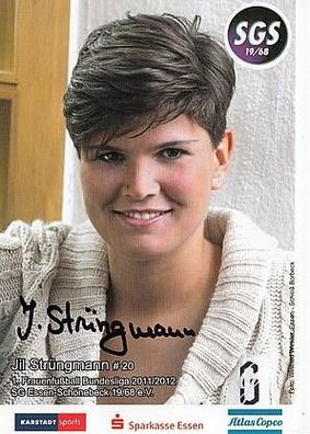 Jil Stüngmann SG Essen-Schönbeck Autogrammkarte Original Signiert + A36304