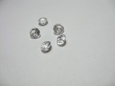 400 transparente Deko Diamanten 6,5mm