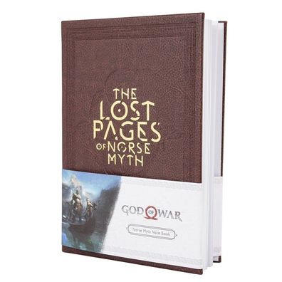 God of War - Notebook / Notizbuch "The Lost Pages Of Norse Myth" NEU NEW