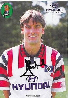 Carsten Kober Hamburger SV 1995-96 2. Karte TOP + A36627