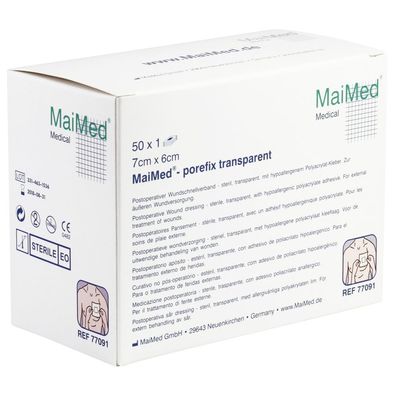 MaiMed®- porefix transparent steril Wundschnellverband Wundpflaster Wundverband