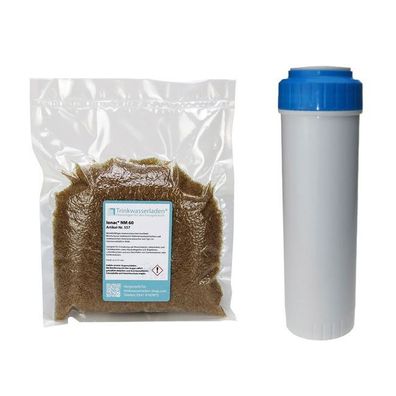 Mischbettharz - IONAC NM-60 - 750 ml + passende Filter Patrone 10" GRATIS