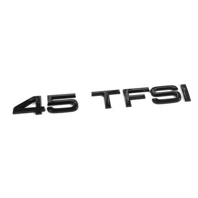 Original Audi 45 TFSI Schriftzug schwarz Tuning Black Edition Heckklappe Emblem