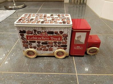 Lambertz Lebkuchen TRUCK LKW AUTO Blechdose Blechbox DOSE BOX