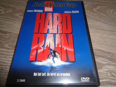 DVD - Hard Rain Hol tief Luft. Du wirst sie brauchen mit Morgan Freeman