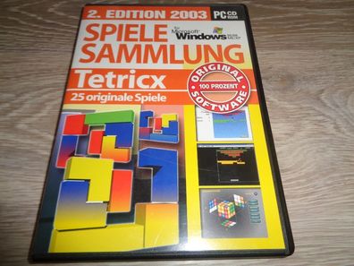 PC Spiel - Spielesammlung Tetricx -25 originale Spiele