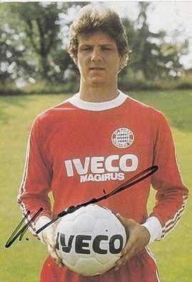 Hans Meisel Bayern München 1983-84 Autogrammkarte + A37071