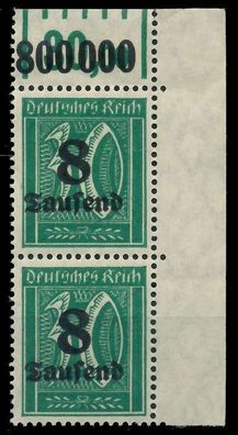 Deutsches REICH 1923 Hochinfla Nr 278X postfrisch SENKR X89C51A