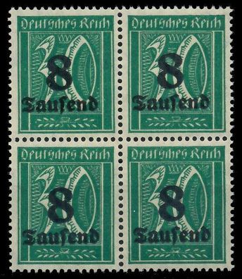 Deutsches REICH 1923 Hochinfla Nr 278X postfrisch VIERE X89C526