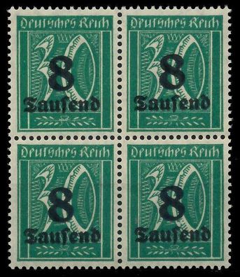 Deutsches REICH 1923 Hochinfla Nr 278X postfrisch VIERE X89C52E
