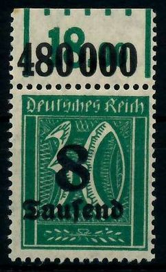 Deutsches REICH 1923 Hochinfla Nr 278XP OR postfrisch O X89C546