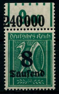Deutsches REICH 1923 Hochinfla Nr 278XP OR postfrisch O X89C54E