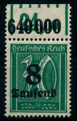 Deutsches REICH 1923 Hochinfla Nr 278XP OR postfrisch O X89C562