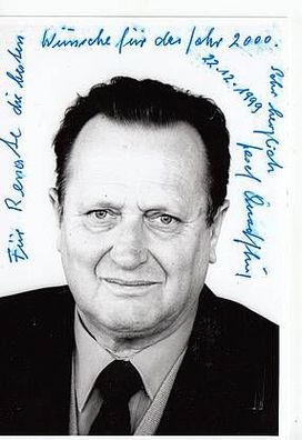 Josef Quadflieg Autogrammkarte Original Signiert Schriftsteller + 61231