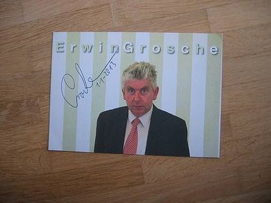 Schauspieler, Autor und Filmemacher Erwin Grosche - handsigniertes Autogramm!!!