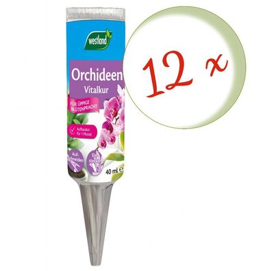 12 x Westland® Orchideen Vitalkur, 40 ml