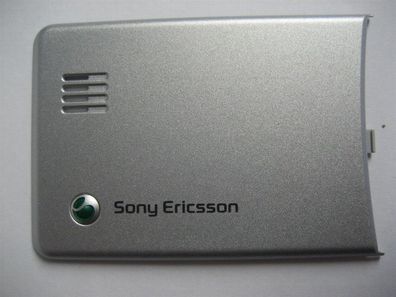 Original Sony Ericsson C510 Akkudeckel Battery Cover Back Cover Silber silver