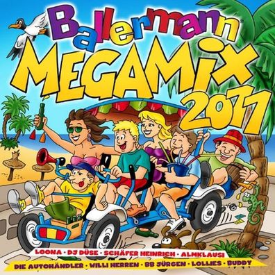 Ballermann Megamix 2011 - 2CD's Pop Deutsch Rock NEU NEW