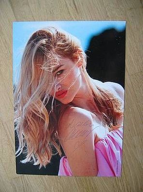 Fashion Days Model Challenge Starmodel Nadine Strittmatter handsigniertes Autogramm!!