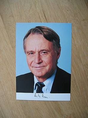 SPD Politiker Hans-Ulrich Klose - handsigniertes Autogramm!!!