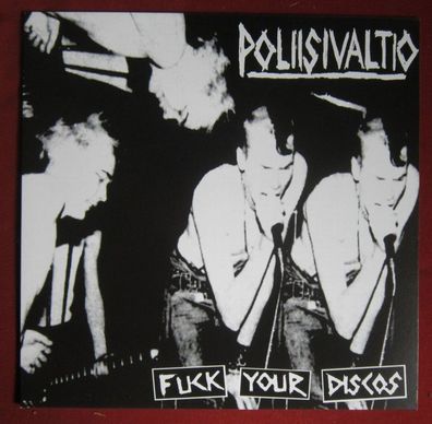 Poliisivaltio - Fuck Your Discos Vinyl LP