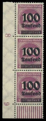 Deutsches REICH 1923 Hochinfla Nr 289b postfrisch 3ER S X89C68A