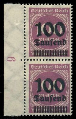 Deutsches REICH 1923 Hochinfla Nr 289b postfrisch SENKR X89C68E
