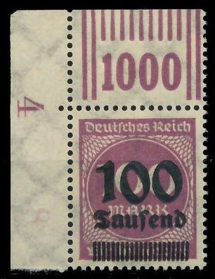 Deutsches REICH 1923 INFLA Nr 289b OPD L a W OR X89C696