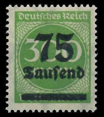 Deutsches REICH 1923 Hochinfla Nr 286 postfrisch X89C712