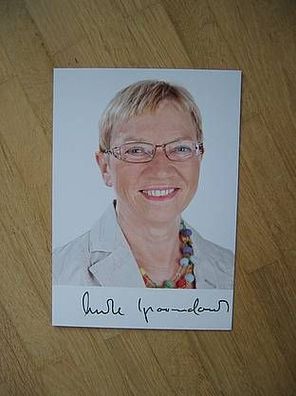 Schleswig-Holstein Ministerin Anke Spoorendonk - handsigniertes Autogramm!!!