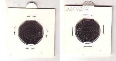 seltene Münze Potsdam 50 Kleingeldersatzmarke Zink Carl Schlösser