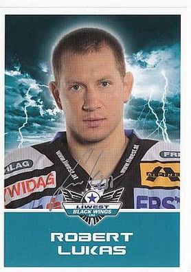 Robert Lukas Black Wings Linz 2011-12 TOP AK Original Signiert Eishockey + A38218
