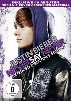 Justin Bieber - Never Say Never - Musikfilm Dokumentation Gebraucht - Gut