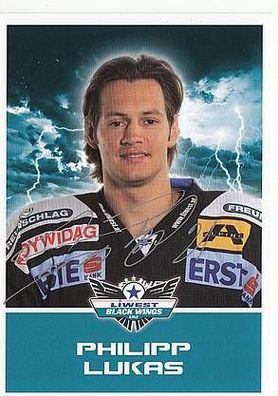 Philipp Lukas Black Wings Linz 2011-12 TOP AK Original Signiert Eishockey + A38225