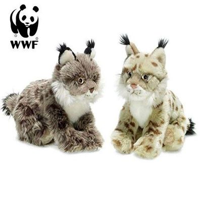 WWF Plüschtier Luchs (23cm) Kuscheltier lebensecht 2 Varianten flauschig NEU