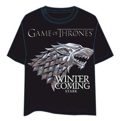 Game of Thrones - Tshirt, "Logo" Haus Stark Gr.S Winter is coming NEU NEW