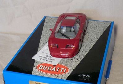 Bugatti EB 110 - Norev nur noch in weinrot