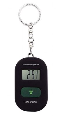 Marschall Funkuhr ? Talking WATCH | Blinden-, Taschenuhr > schwarz