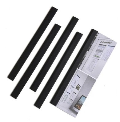 Durable Magnetleiste Durafix RAIL 210, selbstklebend, schwarz, 5er Pack