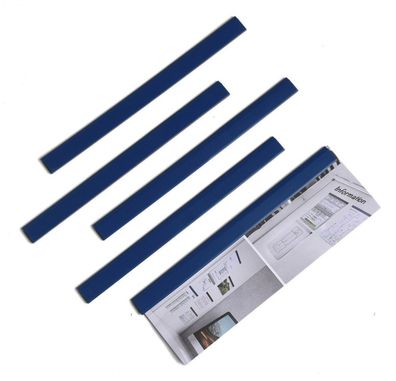 Durable Magnetleiste Durafix RAIL 210, selbstklebend, blau, 5er Pack